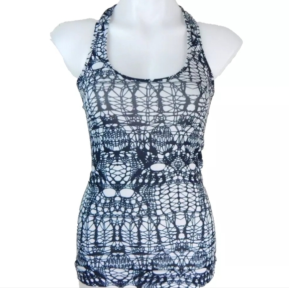 Lululemon Cool Racerback CRB Glacier Lace - Picture 1 of 3
